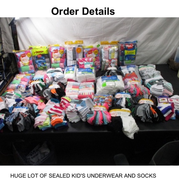 Hanes Other - Lot of Kids Sealed Underwear & Socks